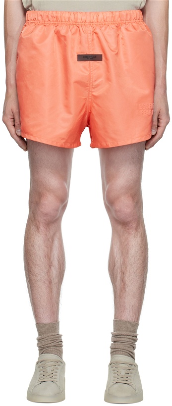 Photo: Essentials Pink Nylon Shorts