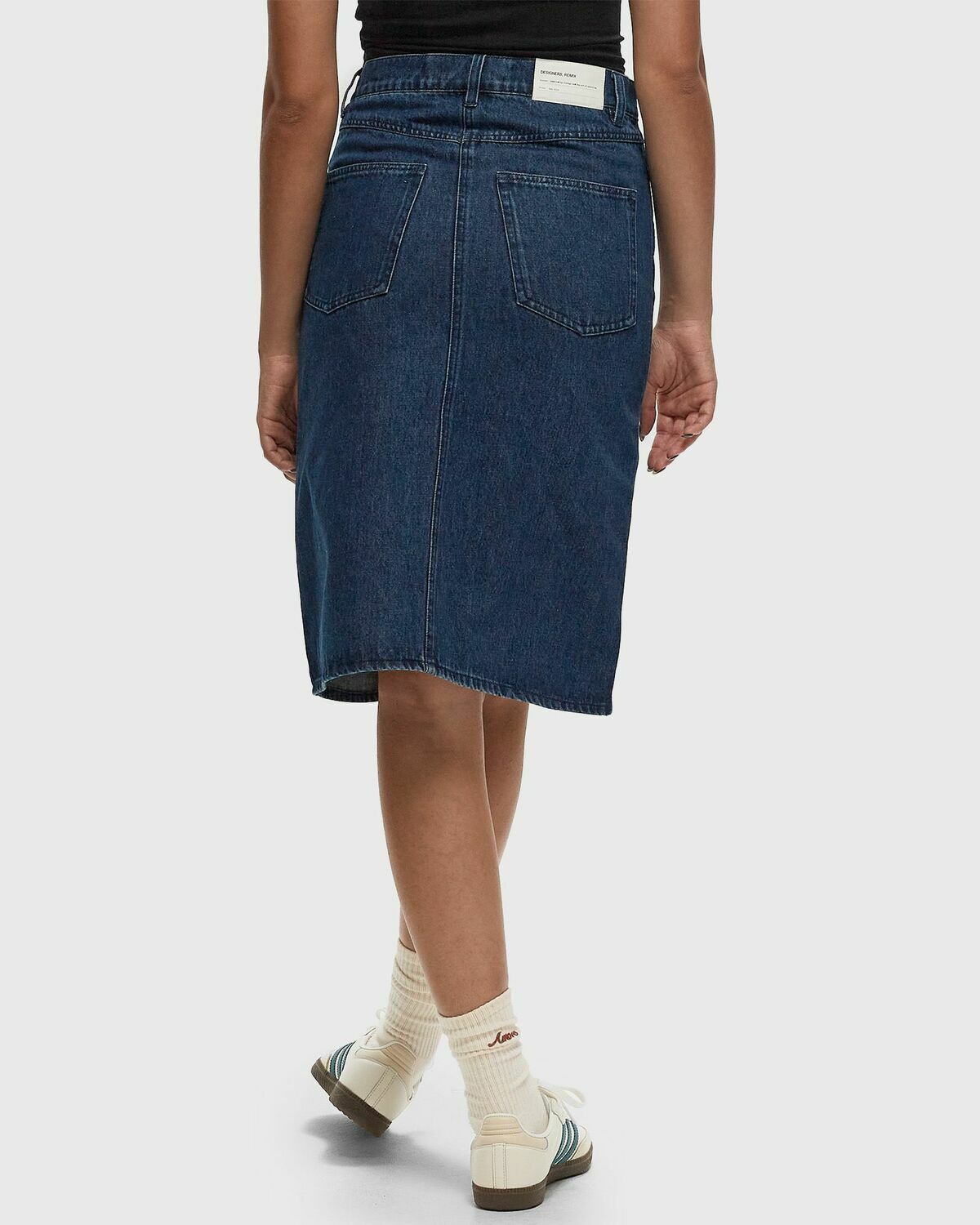 Designers, Remix Miles Midi Skirt Blue Skirts