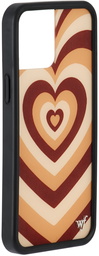 Wildflower Brown Latte Love iPhone 12 Pro Max Case