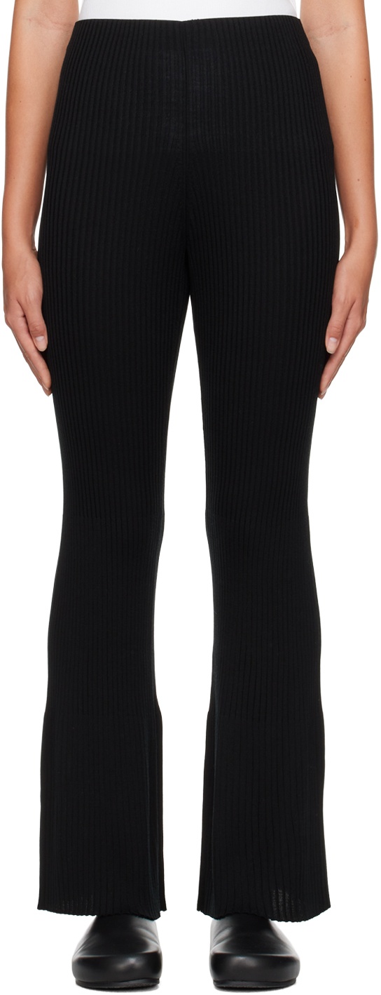 Wolford Black Flared Lounge Pants Wolford