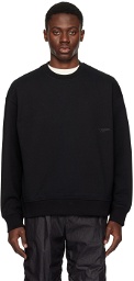 Wooyoungmi Black Graphic Sweatshirt