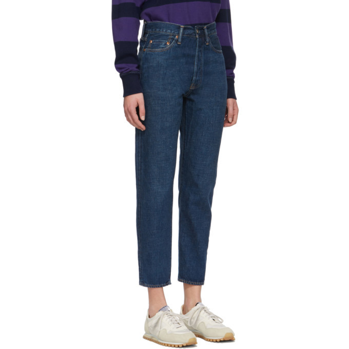 Chimala Indigo Narrow Tapered Cut Selvedge Jeans