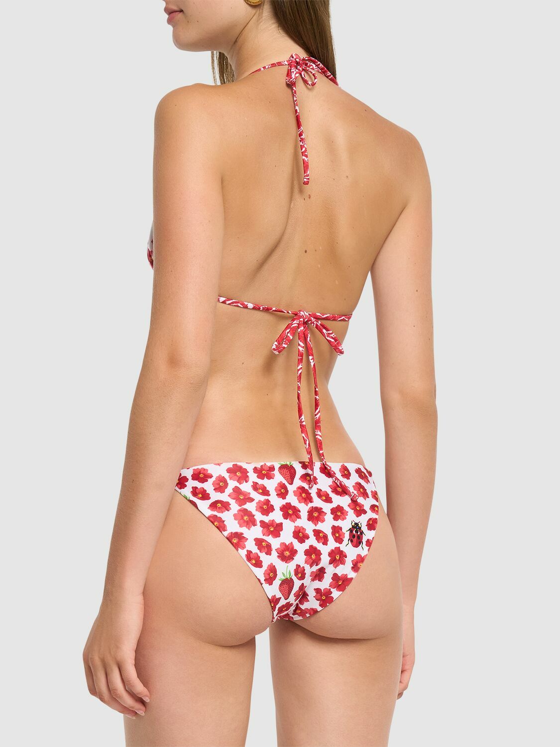 【送料&関税込】Versace Stretched Swimsuit Bottoms Barocco Bikini Bottoms Print | VERSACE US