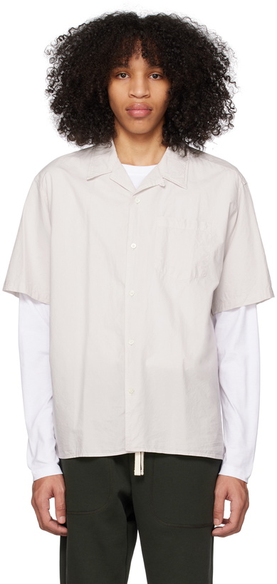 Photo: NORSE PROJECTS Beige Carsten Shirt