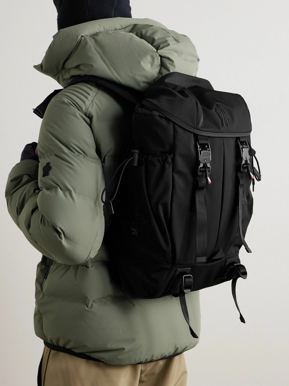 Moncler Grenoble - Logo-Appliquéd Shell Backpack Moncler Grenoble