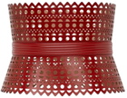 ALAÏA Red 1992 'Le Corset' Belt