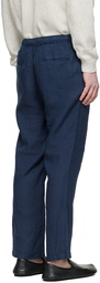 Massimo Alba Navy Keywest Trousers