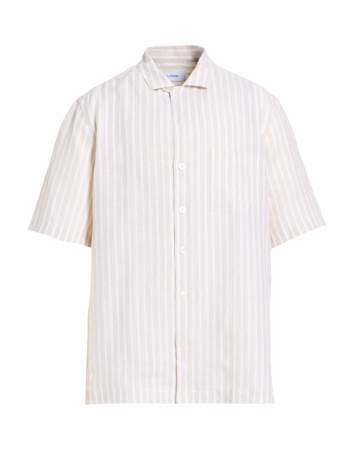 Lardini Mens Shirt in Beige