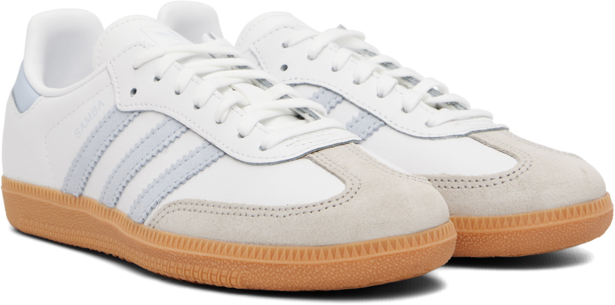 adidas Kids Big Kids Blue Samba OG Sneakers