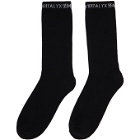 1017 ALYX 9SM Three-Pack Black Logo Socks