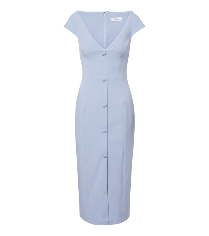 Photo: Safiyaa Klea crêpe cocktail dress
