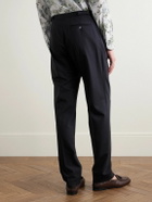 Favourbrook - Slim-Fit Wool-Blend Suit Trousers - Blue