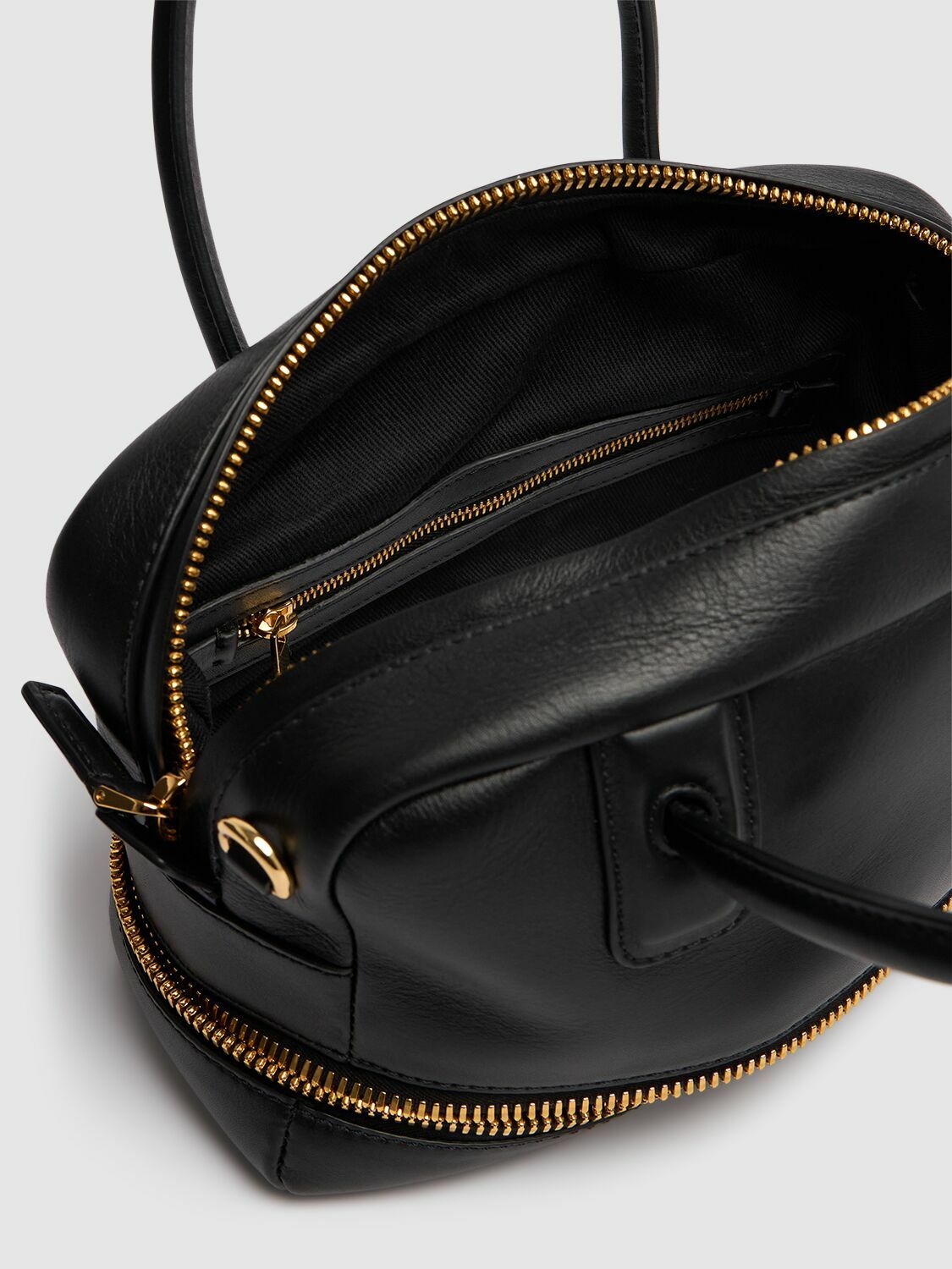 MOSCHINO Folding Leather Top Handle Bag Moschino MOSCHINO Folding Leather Top Handle Bag Moschino