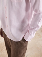 Vilebrequin - Caroubis Woven Linen Shirt - Pink