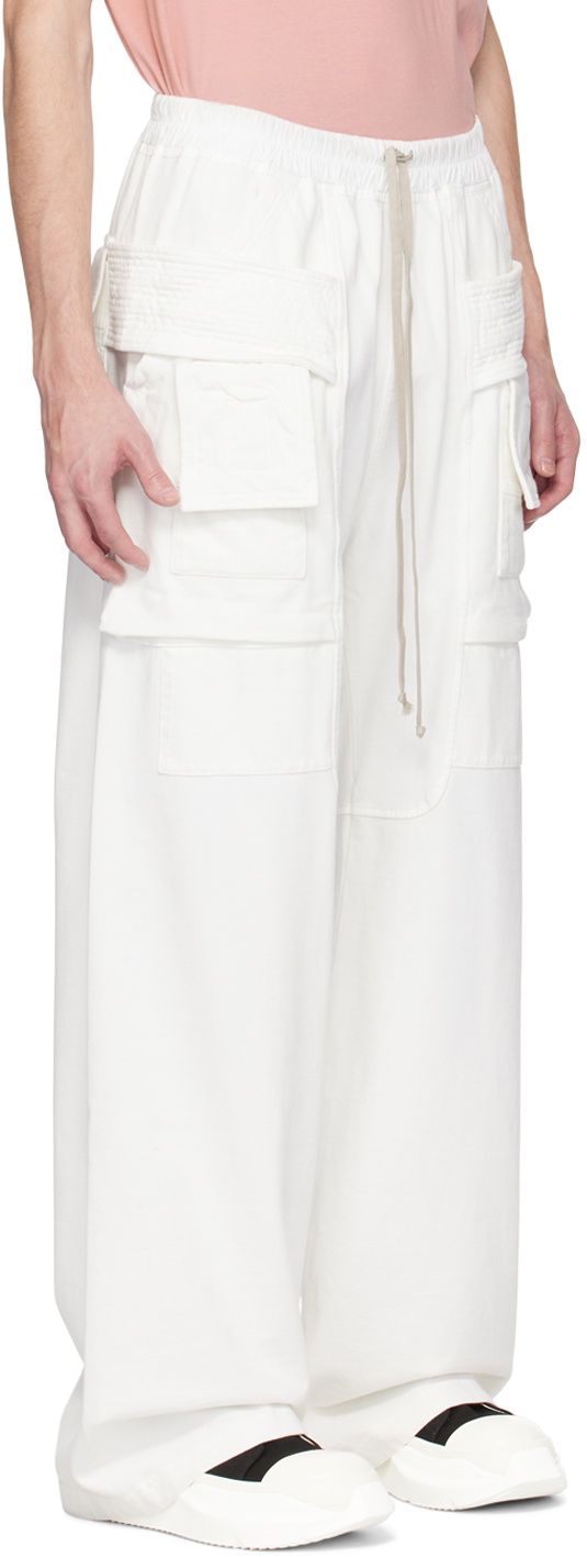 Rick Owens DRKSHDW Off-White Creatch Cargo Pants
