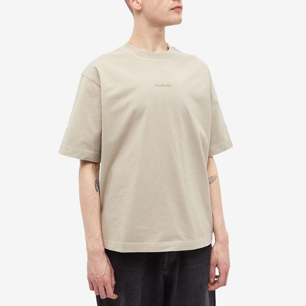 存在感絶大【Acne Studios】Extorr Vintage T-Shirt ACNE STUDIOS Extorr Logo vintage Cotton