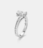 Anita Ko Saturn 18kt white gold ring with diamonds