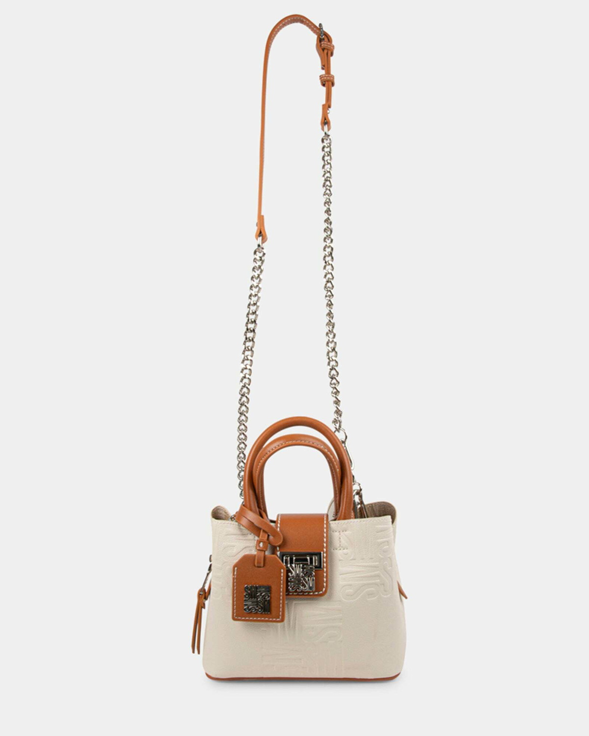 Steve Madden Blocal Bag in Natural