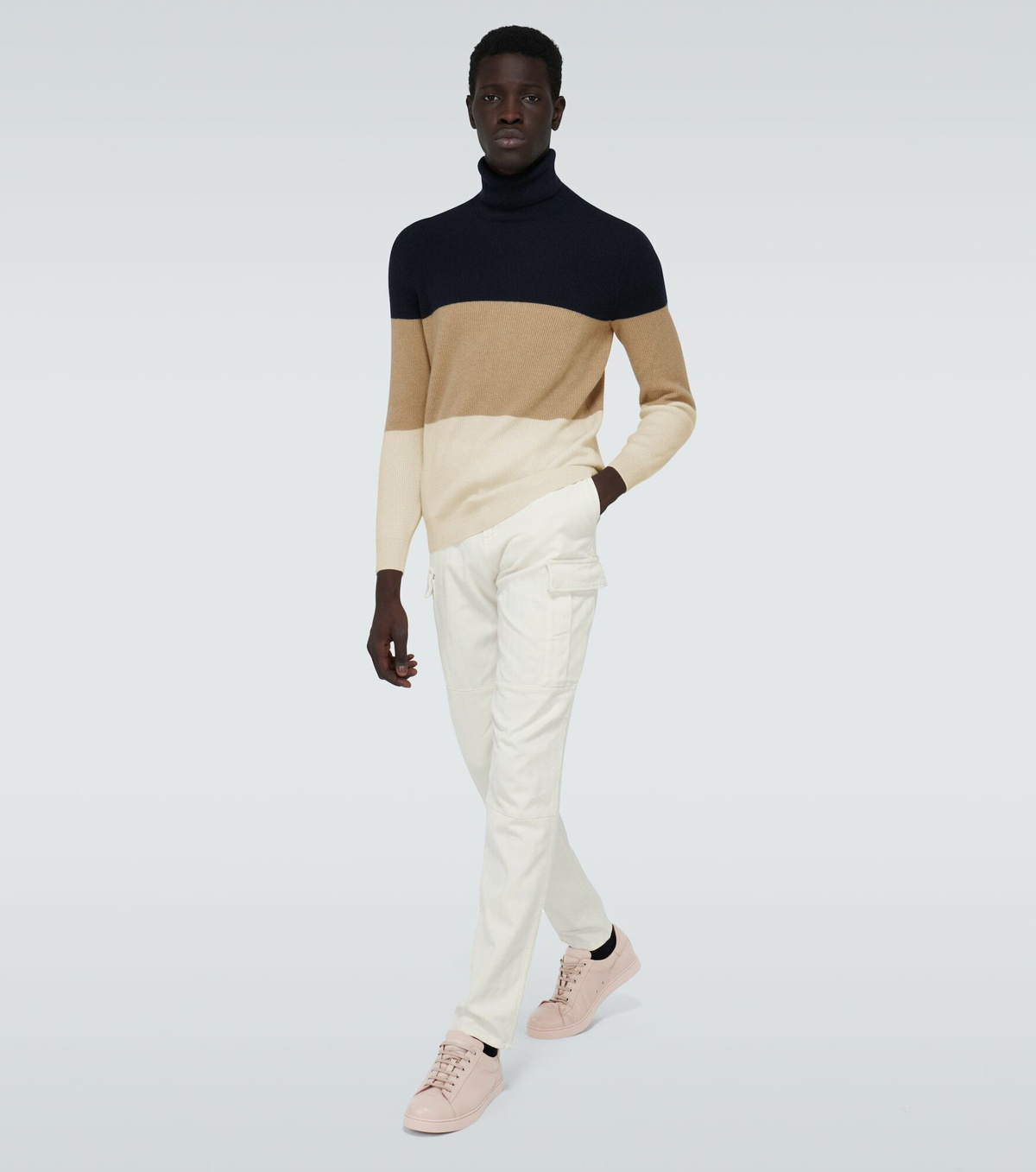 Gianvito Rossi - low-top leather sneakers