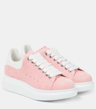 Alexander McQueen Oversized suede sneakers