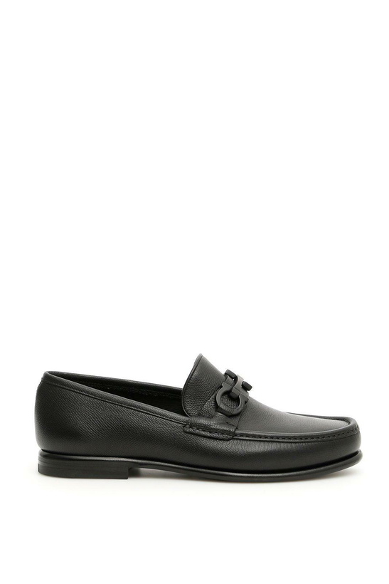 Photo: Ferragamo Crown Horsebit Moccasins