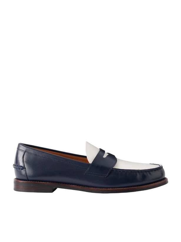 Photo: Polo Ralph Lauren - Alston Leather Penny Loafers - Blue