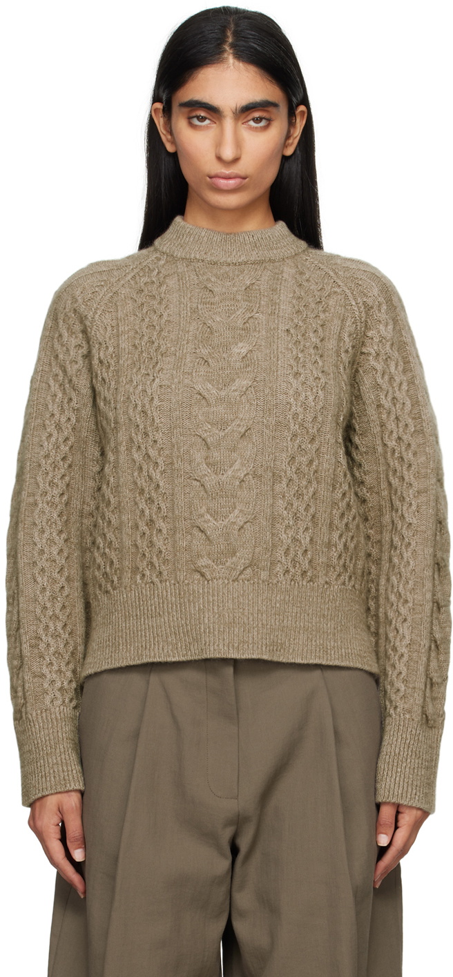 Studio Nicholson Beige Molve Sweater Studio Nicholson