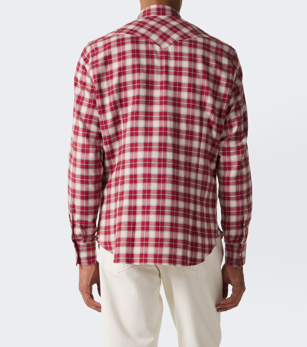 Eleventy Plaid cotton shirt