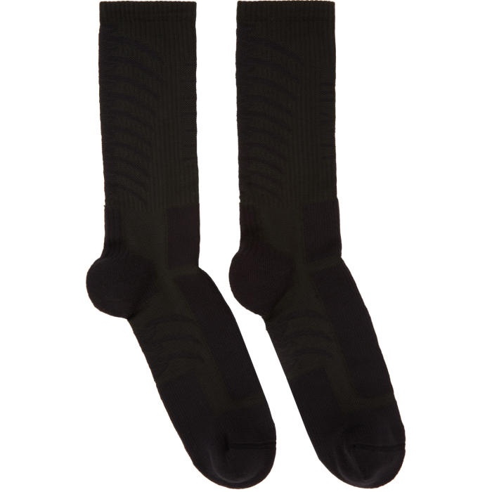 Photo: Unravel Black Back Bone Socks 