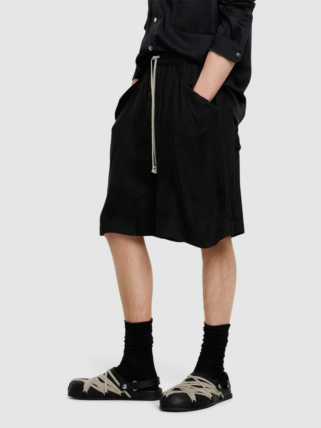 RICK OWENS Megalaced Mules Rick Owens