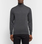 John Smedley - Cherwell Merino Wool Rollneck Sweater - Gray