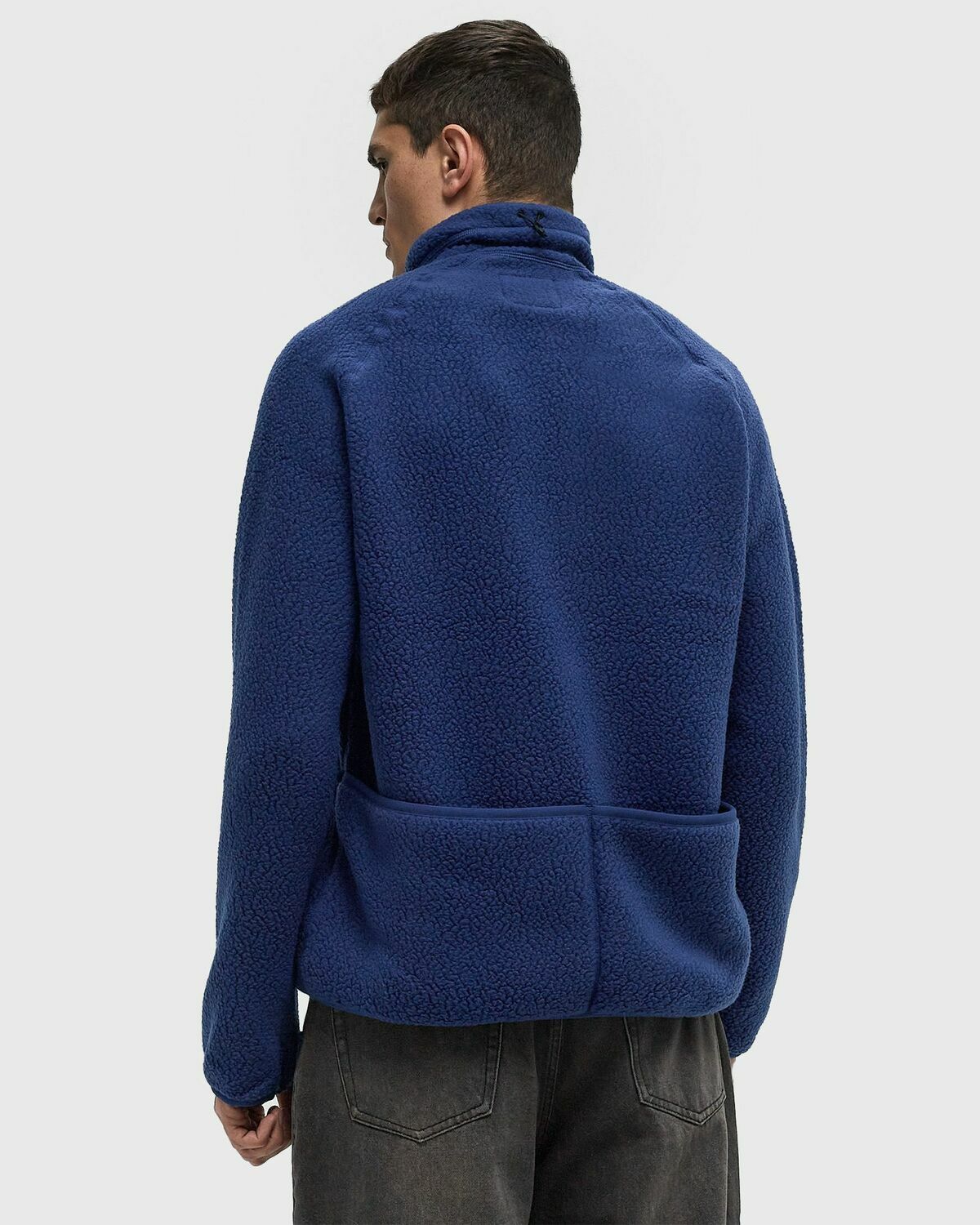 Snow Peak Thermal Boa Fleece Jacket Blue Men Snow Peak