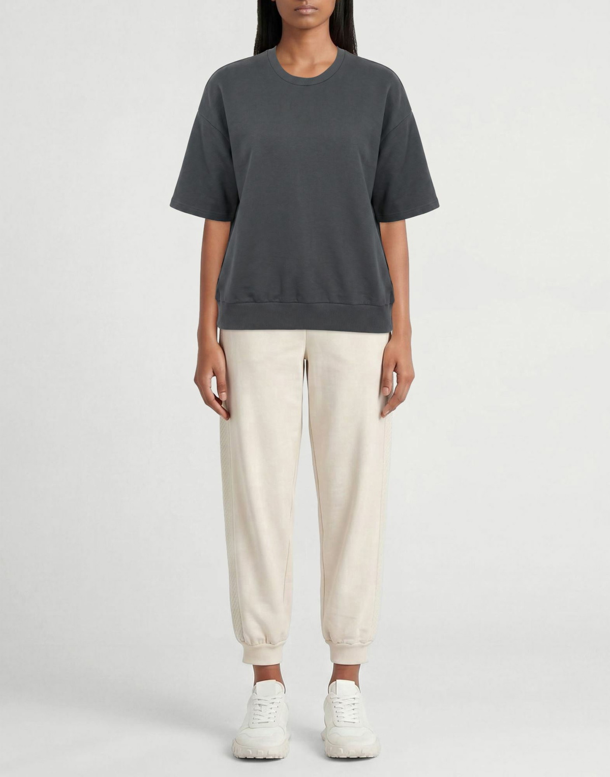Crossley Womens Sweatshirt Charcoal