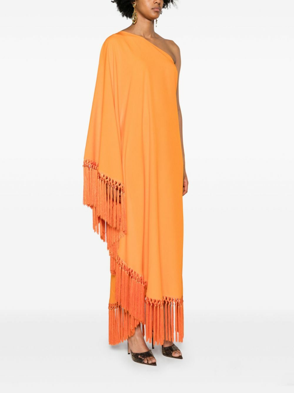 ワンピース Taller Marmo Main Dresses Taller Marmo Orange Spritz One Shoulder Dress Taller Marmo