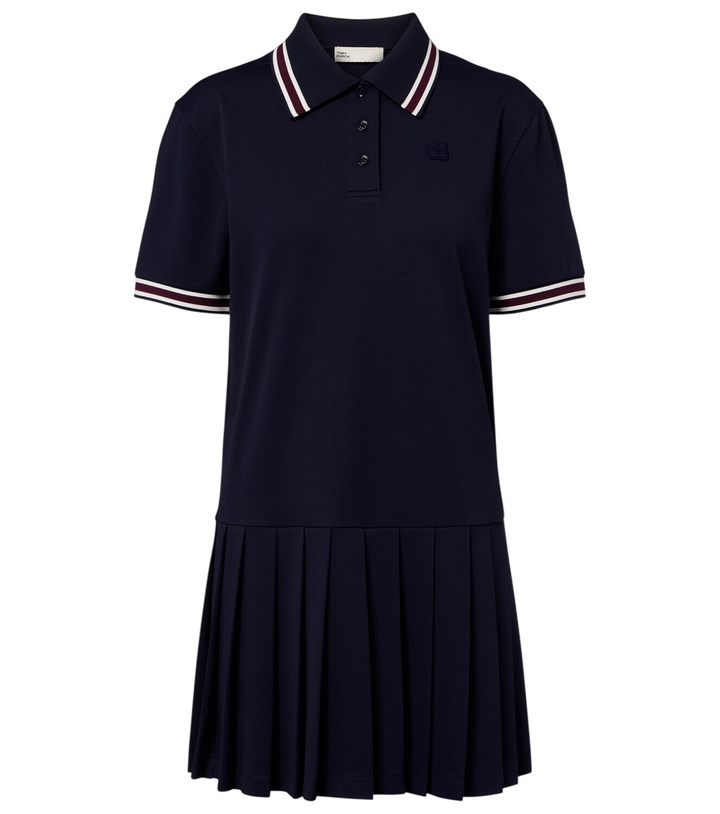 Photo: Tory Burch Striped pleated polo dress