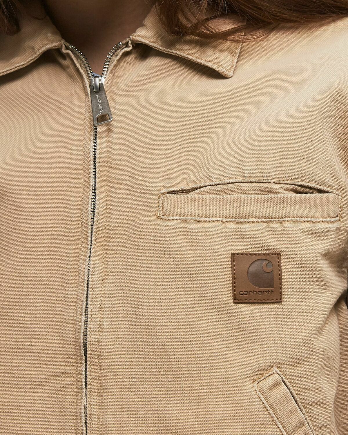 Carhartt WIP Dayton Jacket Beige Womens Denim Jacket