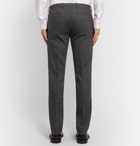 Paul Smith - Charcoal Slim-Fit Puppytooth Wool Suit Trousers - Gray