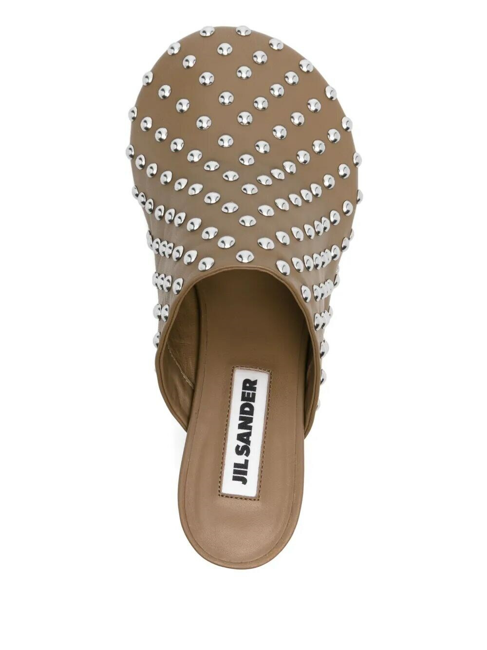 Jil Sander Mule Shoe in Green