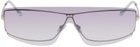 Isabel Marant Silver Show Shield Sunglasses