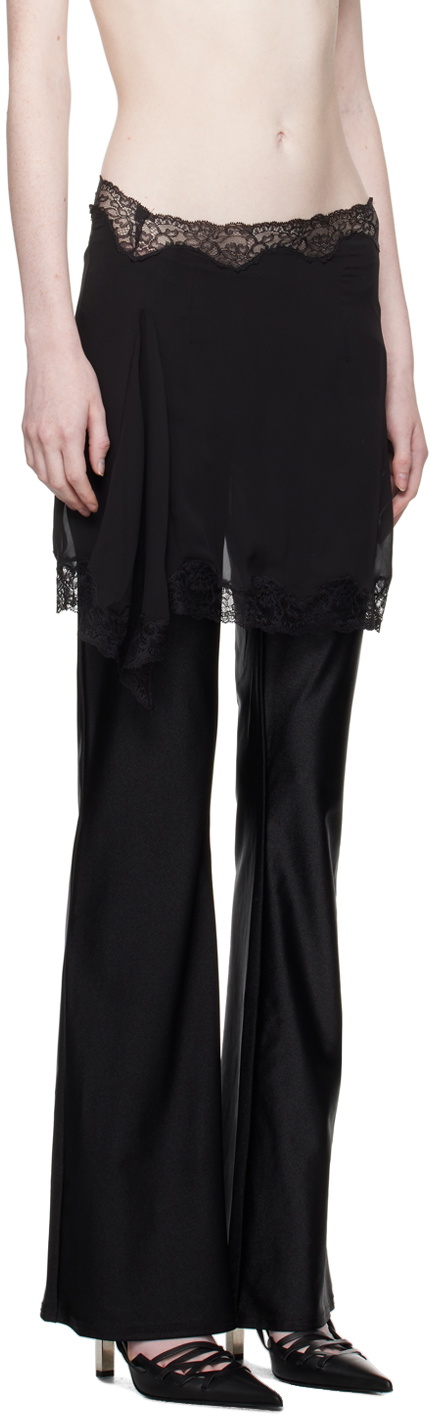 VAILLANT Black Layered Trousers