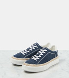 Chloé Telma denim sneakers