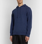 Saturdays NYC - Ditch Wool, Cotton and Nylon-Blend Hoodie - Blue