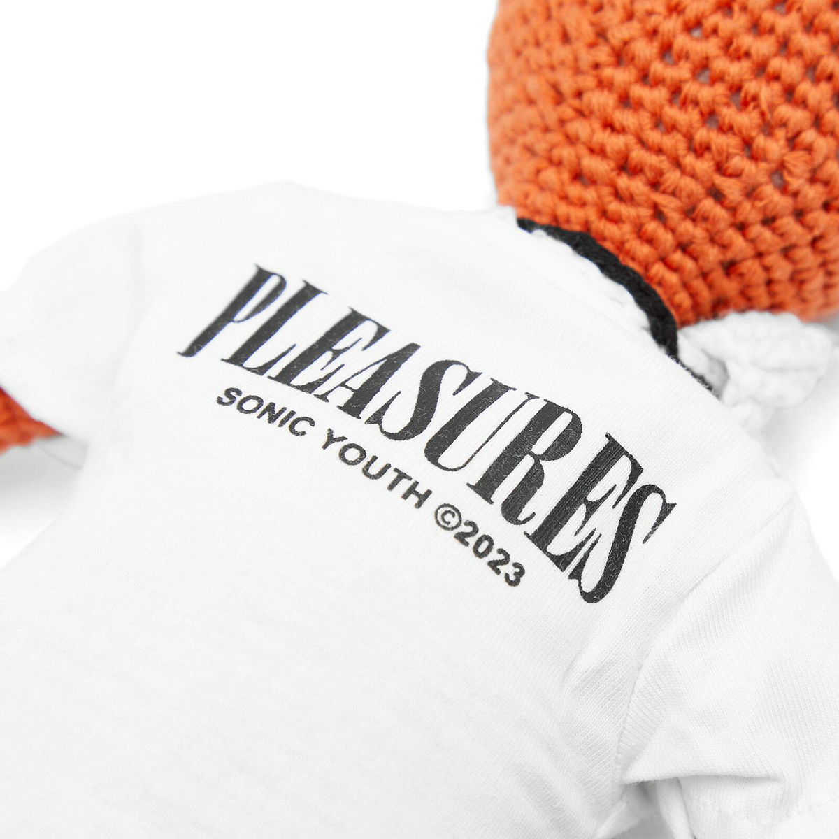 Pleasures Men's Alien Crochet Doll in Orange PLEASURES