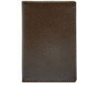 Comme des Garçons SA6400 Classic Wallet in Brown