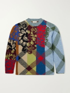 Dries Van Noten - Patchwork Wool-Blend Sweater - Multi