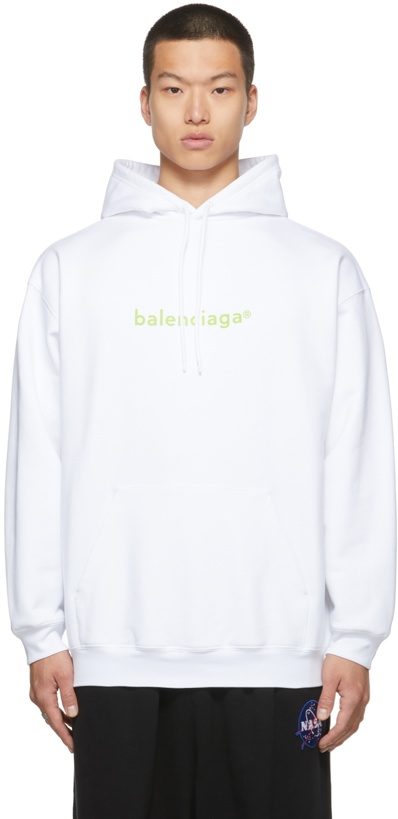 Photo: Balenciaga New Copyright Medium Fit Hoodie