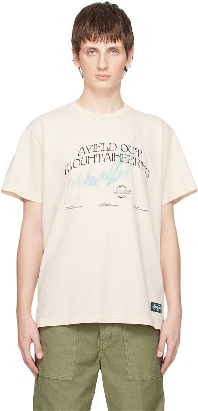 Photo: Afield Out Off-White Grove T-Shirt