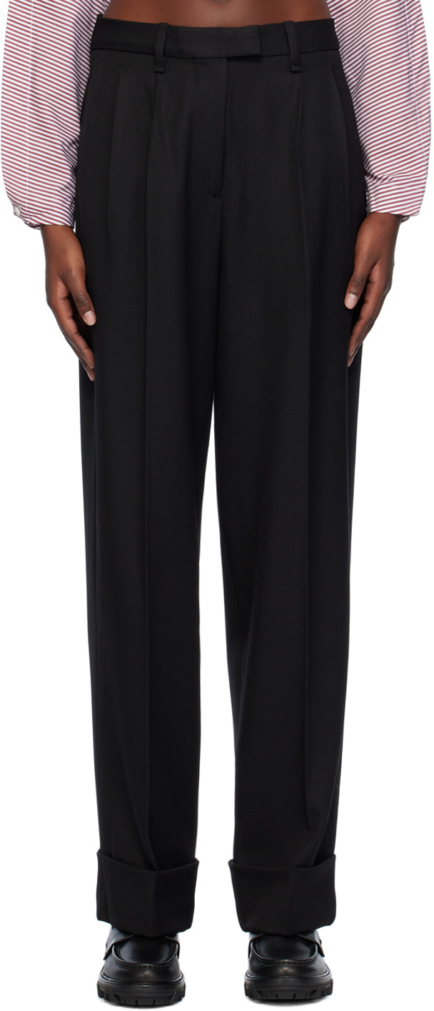 rag & bone Black Marianne Trousers Rag and Bone