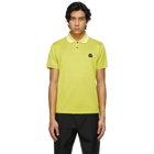 Moncler Yellow Maglia Polo