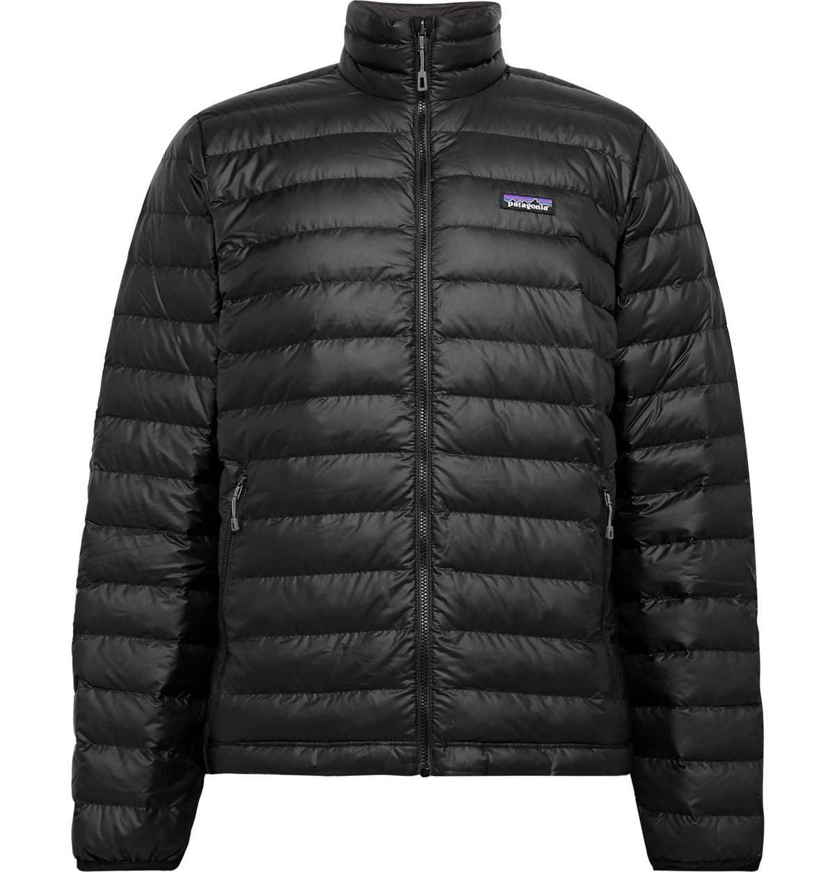 Photo: Patagonia - Packable Quilted Ripstop Down Jacket - Black